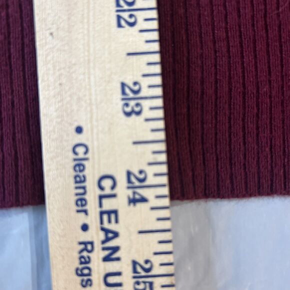 Hippie Rose Womens sweater Medium Scoop Neck Varsity Stripe Pullover Light - Picture 7 of 8